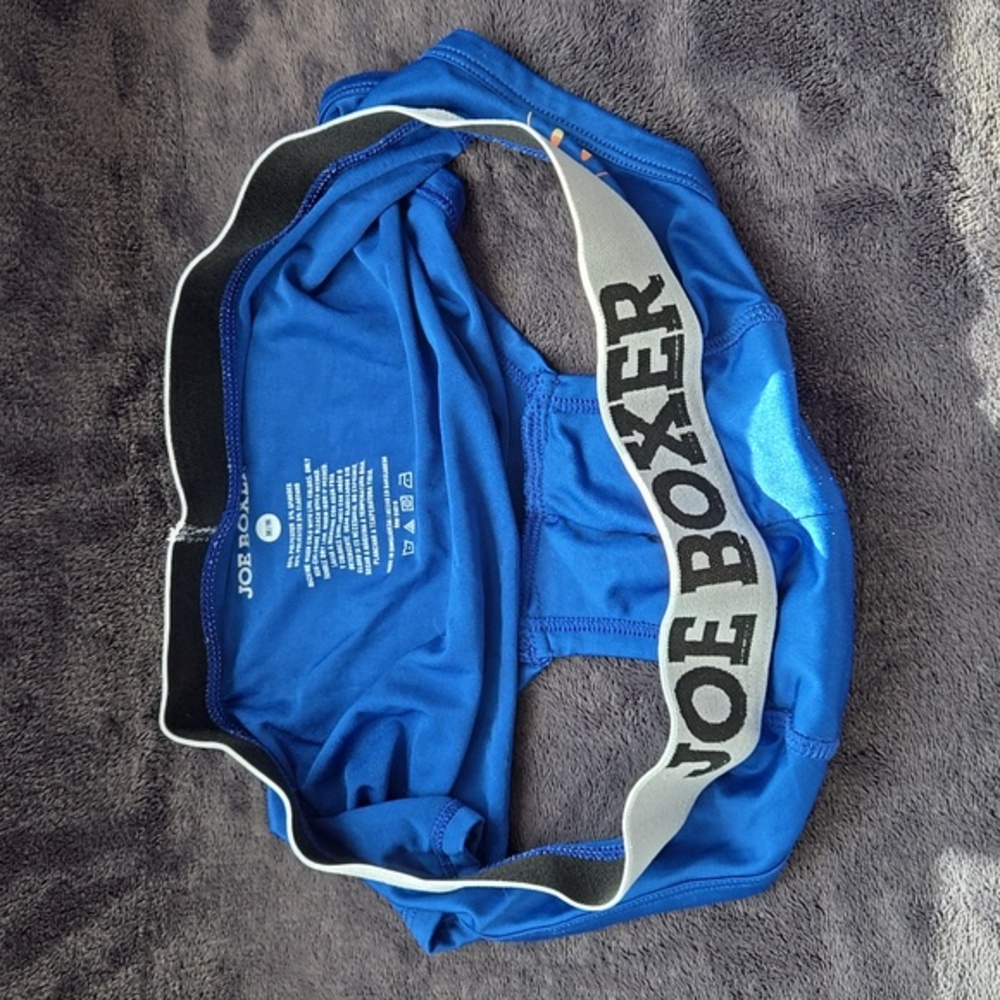 Joe Boxer Blue Microfiber Briefs - Picture 3 of 4